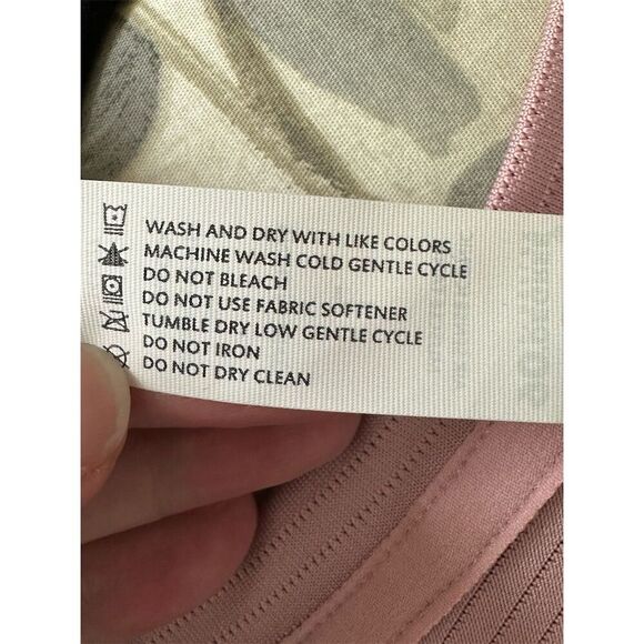 90 Degree by Reflex Men's Pink Sleeveless Muscle Tank Top Size L - Picture 5 of 7